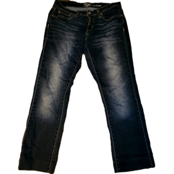 Levis Sigmature Curvy Strait Jeans size 31 Waist Inseam taken up to 27in Rare - Picture 1 of 3